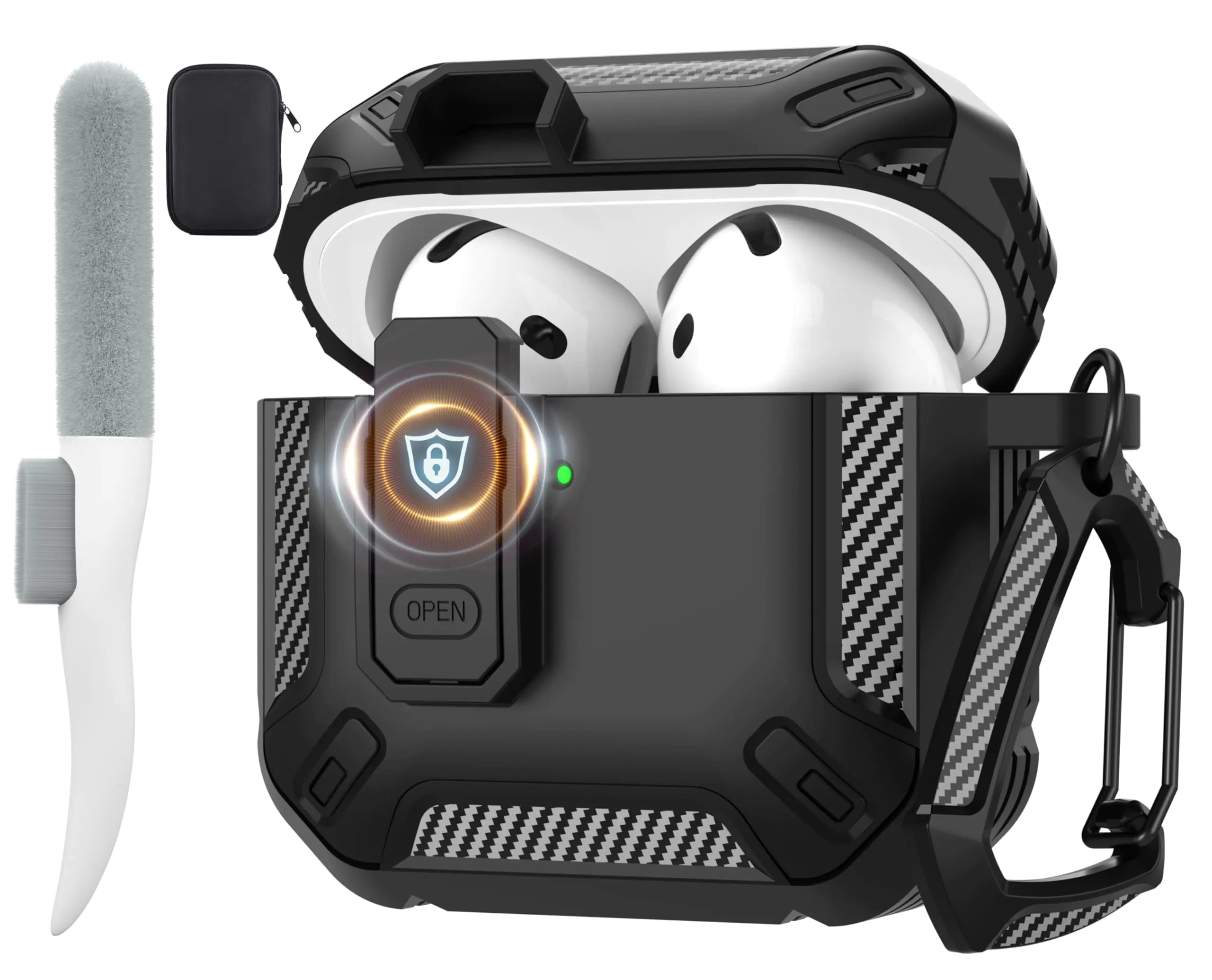 Maxjoy AirPods 4 Secure Case Bundle 2024